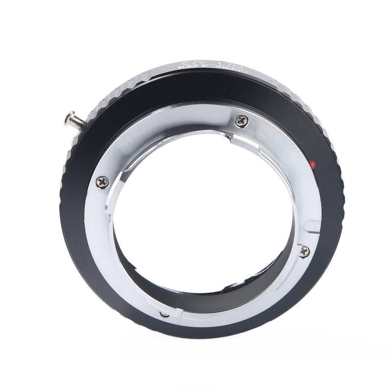 K&F Concept Lens Mount Adapter for Contax Y Mount to Leica M Lens Camera Body C/Y-L/M