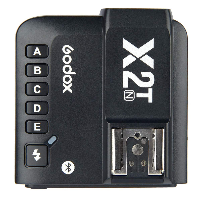 Godox X2T-N TTL Wireless Flash Trigger for Nikon Bluetooth Connection Supports iOS/Android App Contoller,1/8000s HSS,TCM Function,Relocated Control-Wheel,New AF Assist Light