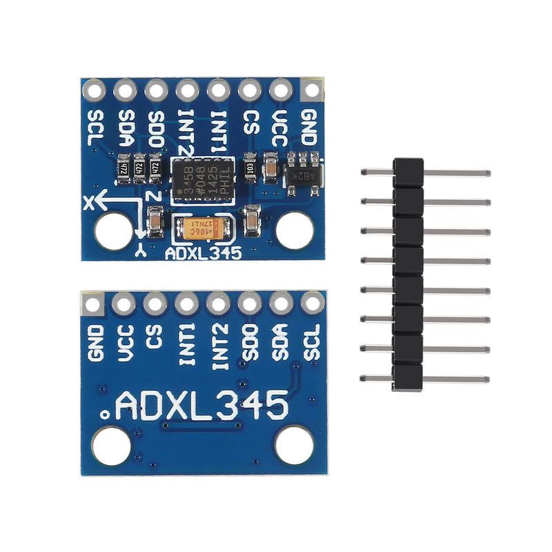 8Pcs GY-291 ADXL345 3-Axis Digital Three-axis Acceleration of Gravity Tilt Inclination Module IIC/SPI Transmission 8