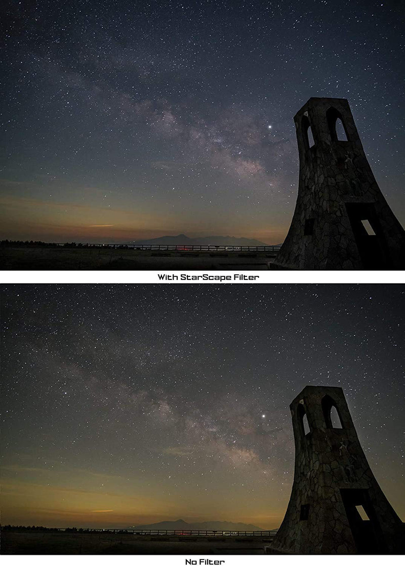 Marumi 58mm Slim MC StarScape Filter Broadband Light Pollution Reduction for Night Sky/Star 58 Made in Japan