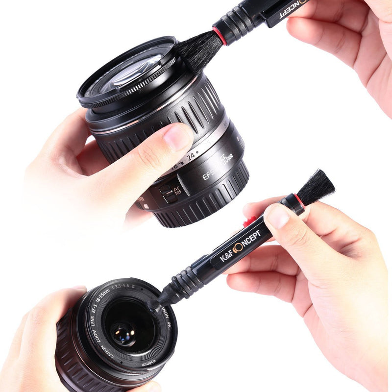 K&F Concept 62mm UV CPL ND4 Neutral Density Len Accessory Filter Compatible with Canon Nikon DSLR Camera + Cleaning Pen + Filter Pouch