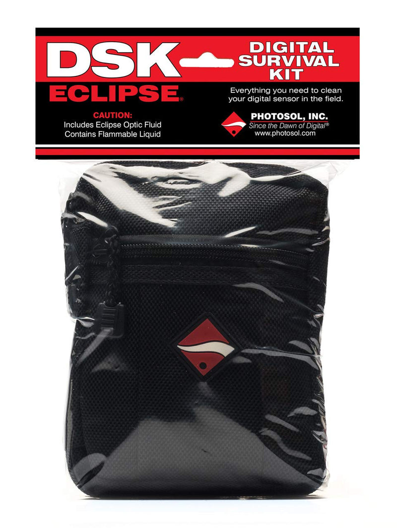 Photographic Solutions Digital Survival Kit - Type 2 (17mm) Sensor Swabs with Eclipse Optic Cleaning Fluid Type-2 (17mm)