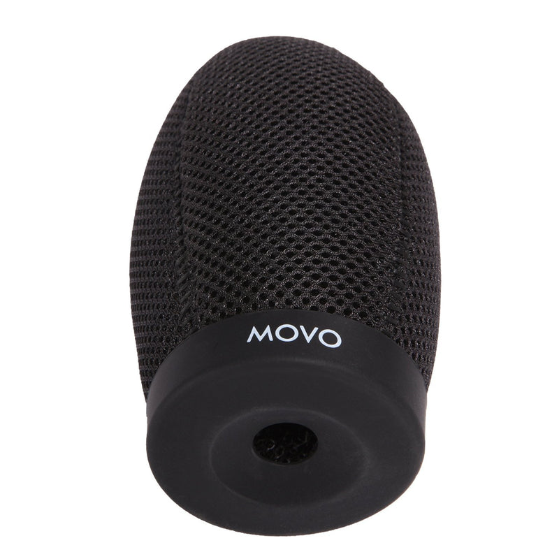 Movo WST120 Professional Premium Quality Ballistic Nylon Windscreen with Acoustic Foam Technology for Shotgun Microphones up to 10cm Long