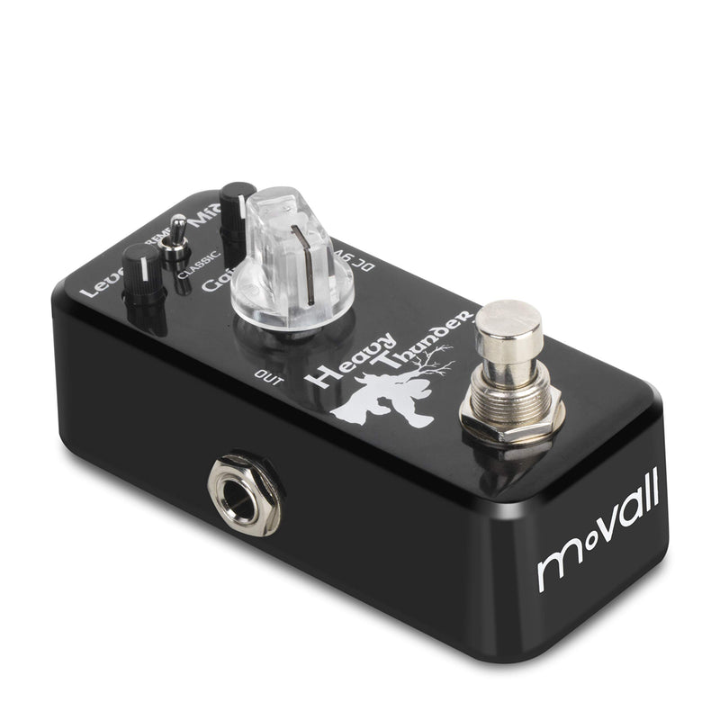 Movall by Caline MP-321 Heavy Thunder Mini High Gain Distortion Guitar Effects Pedal