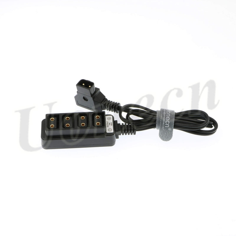 [AUSTRALIA] - Uonecn Power Cable for ARRI RED Cameras TILTA Steadicam IDX Battery 4 Port D-Tap Female to D-tap B-Type Male 