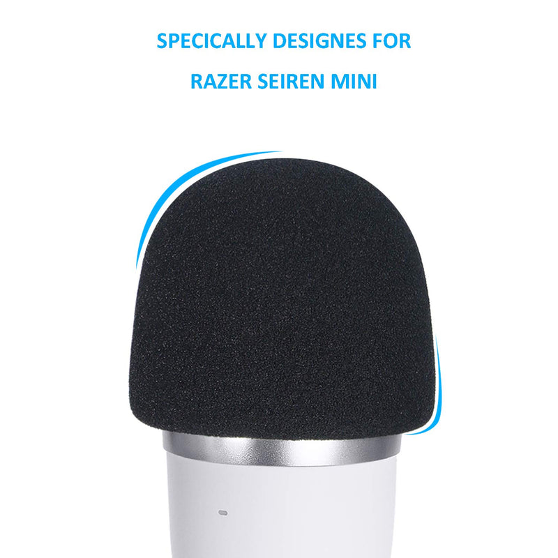 [AUSTRALIA] - Razer Seiren Pop Filter - Mic Windscreen Foam Wind Cover Compatible with Razer Seiren Mini Streaming Microphone by YOUSHARES 