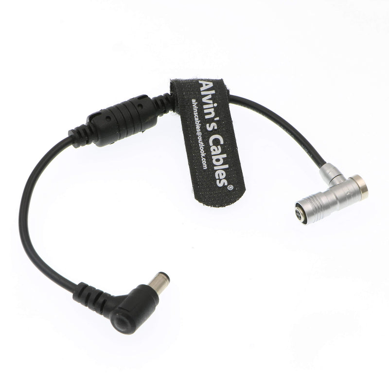 Alvin's Cables Portkeys BM5 BM7 Monitor Power Cable Right Angle 4 Pin to Right Angle DC Male Straight Cable