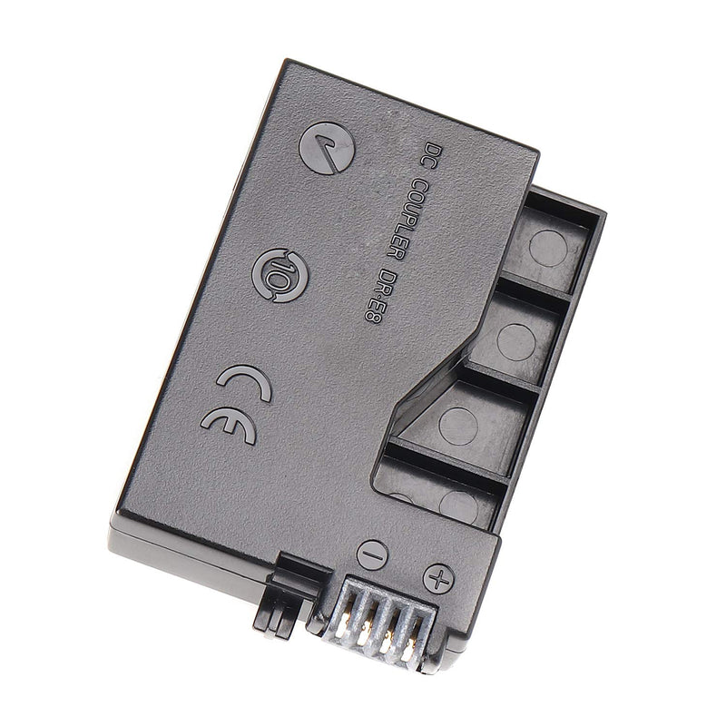 Foto4easy DR-E8 DC Coupler Dummy Battery fit ACK-E8 AC Power Adapter for Canon EOS 550D 600D 650D 700D DSLR Cameras
