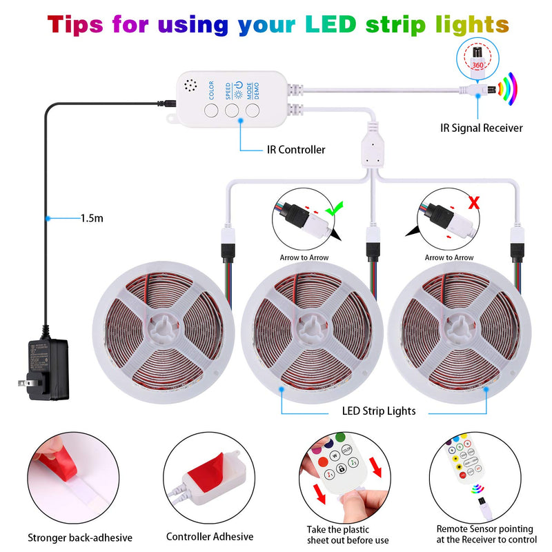 [AUSTRALIA] - Led Light Strips 39.42 Feet 