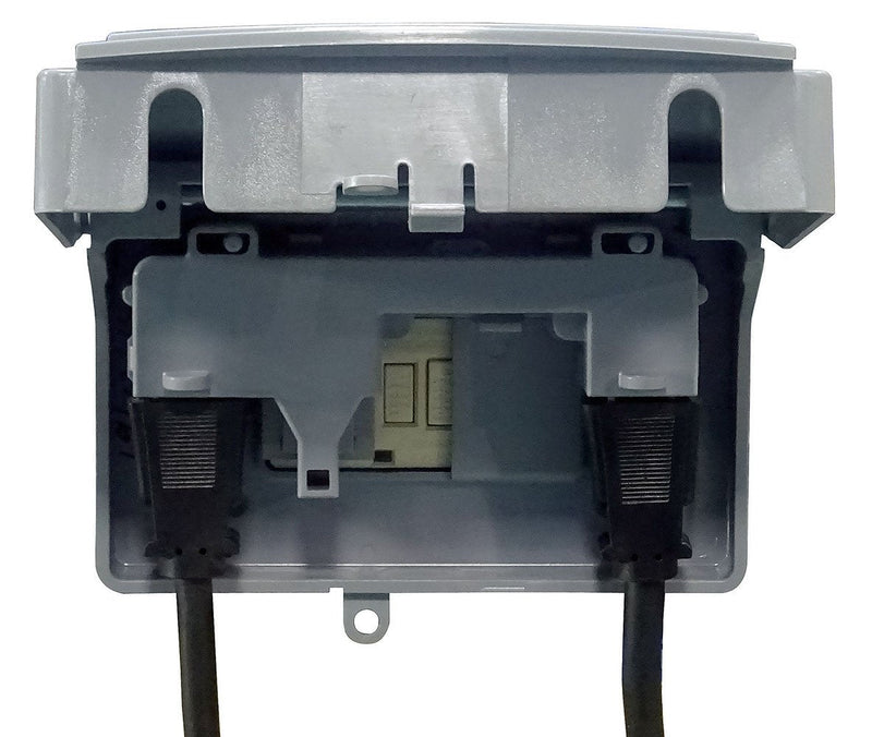 Sigma Engineered Solutions, Gray Sigma Electric 14441 1-Gang Horizontal Slimline In-Use Cover