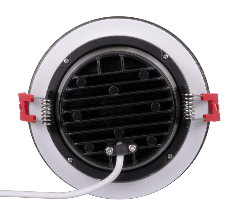 NICOR Lighting DGD411202KRDNK LED Downlights, Nickel 2700K Color Temperature