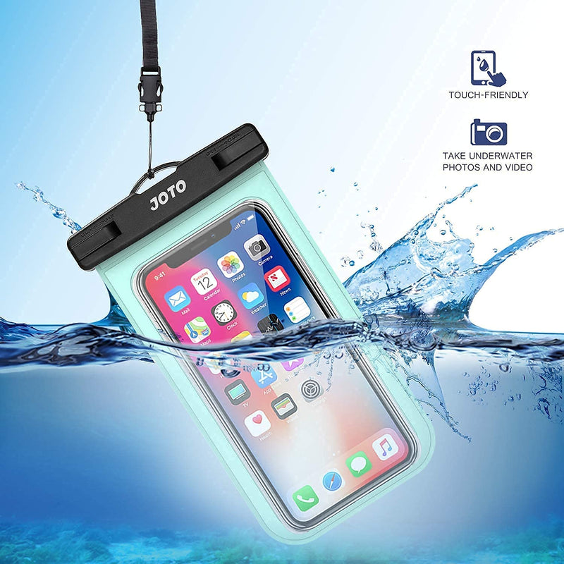 JOTO Universal Waterproof Pouch Bundle with Waterproof Camera Float