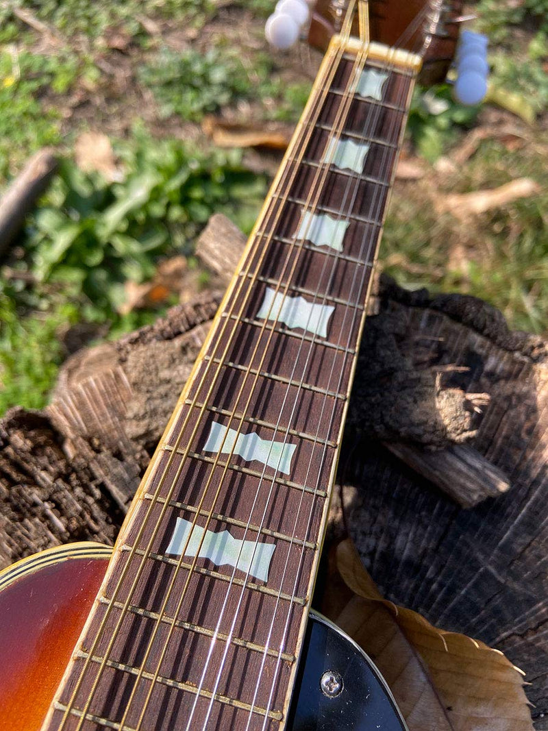 Inlay Sticker Fret Markers for Mandolins - Bow Tie Blocks