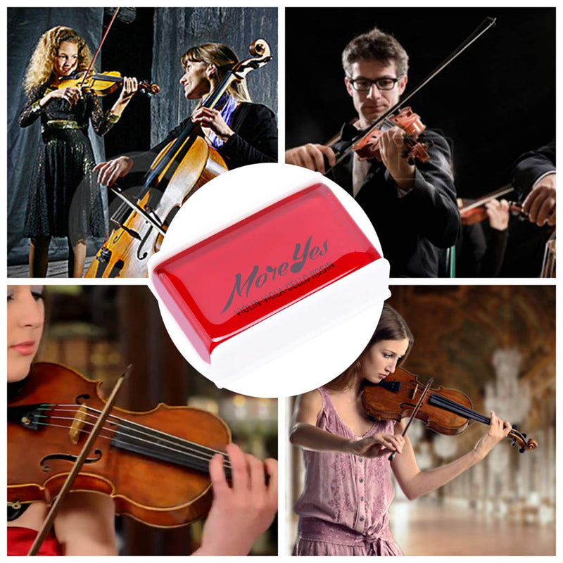 MOREYES Violin Rosin Viola Rosin Cello Bow Rosin (3 Pack Red) …