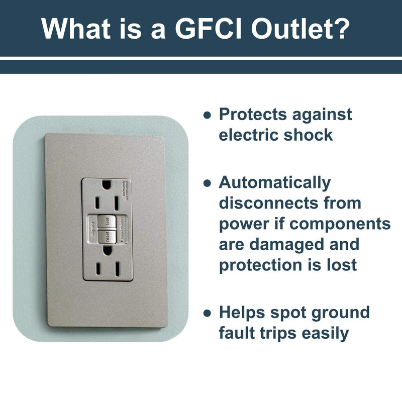 Legrand radiant Self-Test GFCI Outlet, Brown, 20 Amp, 2097CCD12