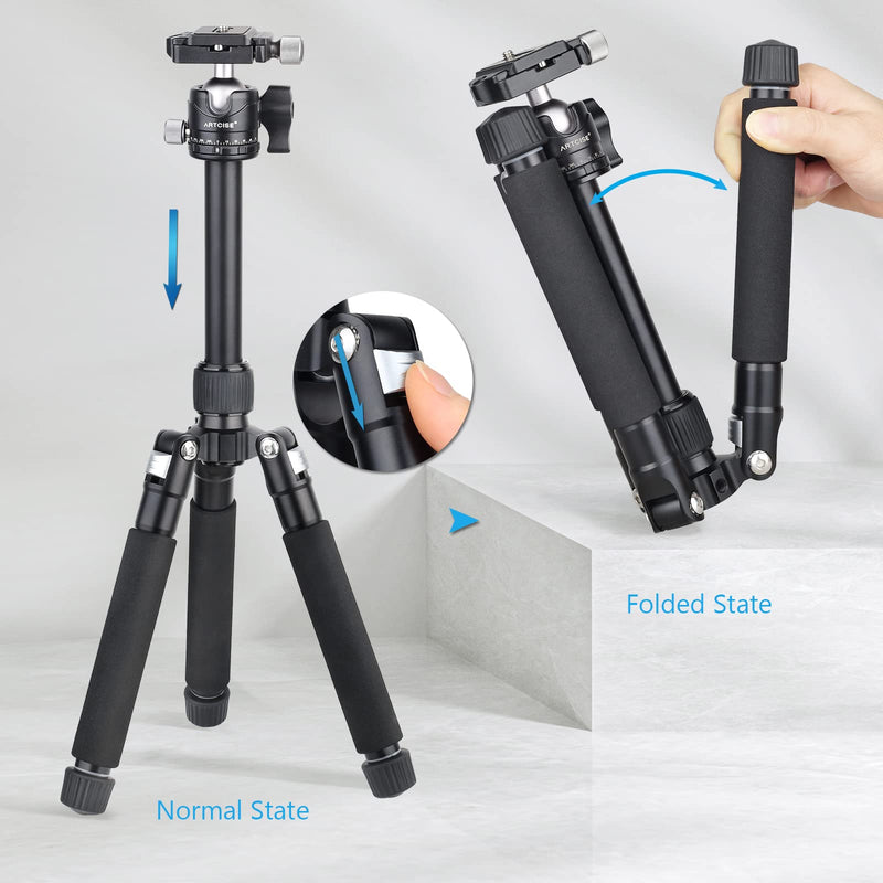 Mini Tripod 35-inch Small Camera Tripod Portable Desktop Tripod DT70