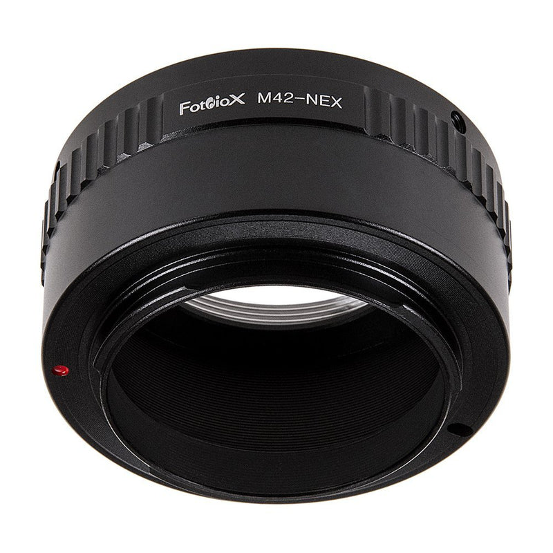 Fotodiox Lens Mount Adapter Compatible with M42 (42x1mm) Screw Mount Lenses to Sony E-Mount Cameras M42 V1 + V2 Standard