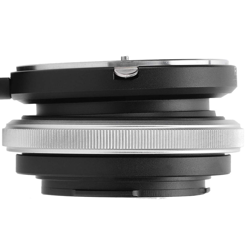 DAUERHAFT 360° Rotate Tilt Shift Adapter Ring,for So-ny E Mount A7 Mirrorless Camera Spraying Matte Surface