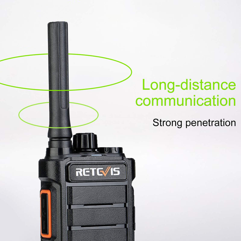 Retevis RB26 GMRS Handheld Radio, 30CH Flashlight 2 Way Radio Long Range, 2000mAh Type-C Rechargeable Walkie Talkies Adults,GMRS Base Station Capable(1 Pack)