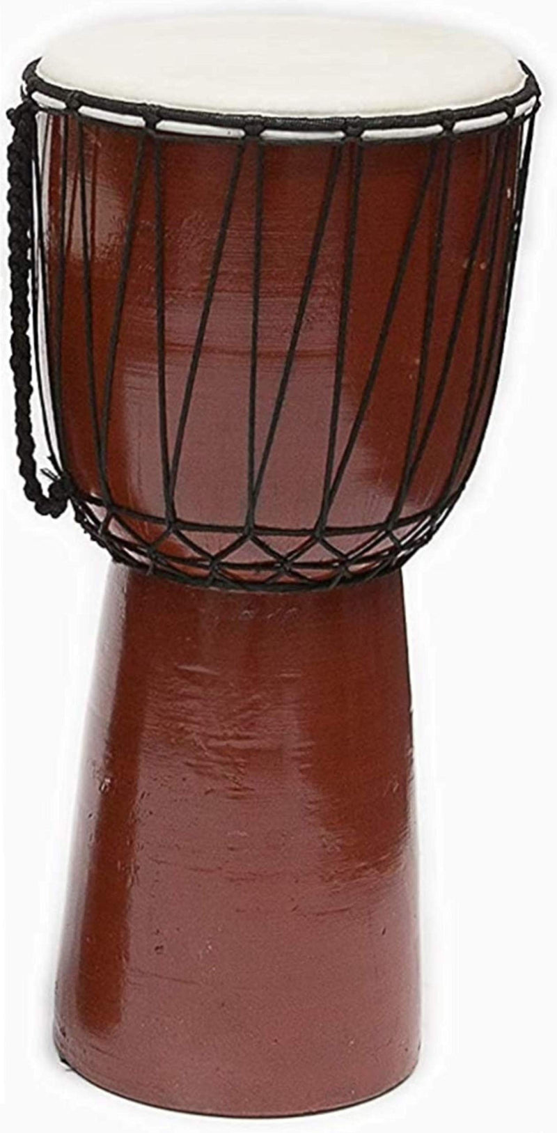 B.N.D TOP Drums Djembe Drum Djembe jembe is a Rope- Goat Skin Covered Goblet Drum Played with Bare Hands Originally from West Africa (6x12) 6x12