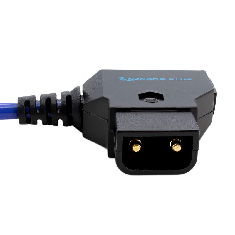 KONDOR BLUE 5V D-Tap P-Tap to USB Converter Short Cable for Anton Bauer Gold Mount/Sony V-Mount Camera Battery