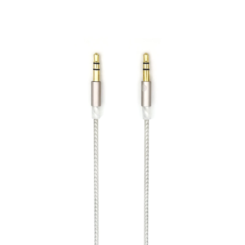 [AUSTRALIA] - Sukira HiFi Cable for Beyerdynamic T1 2nd / T5p Second Generation Headphones Balance Line (4-pin XLR Male) Upgrade Cable, Silver Plated Wire 3m/9.9ft 