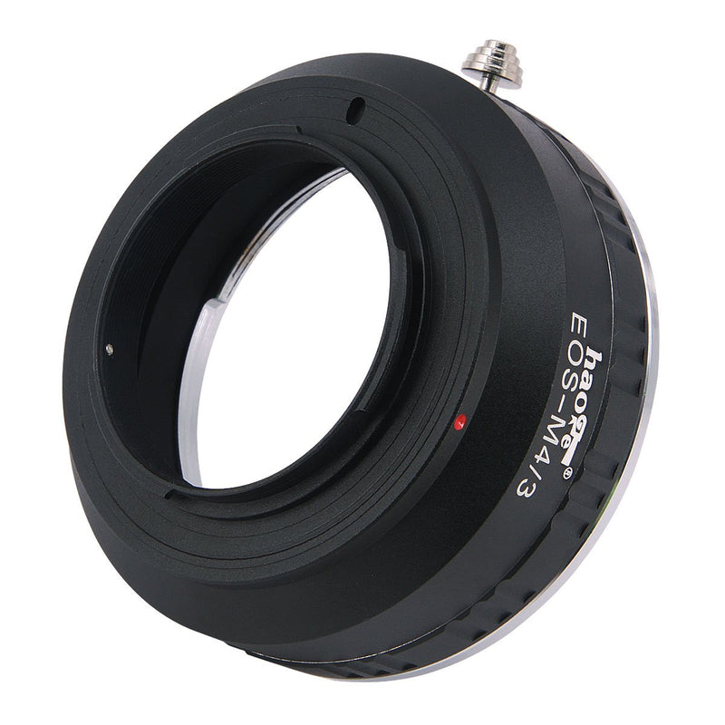 Haoge Manual Lens Mount Adapter for Canon EOS EF EFS Lens to Olympus Pen and Panasonic Lumix Micro Four Thirds MFT M4/3 M43 Mount Camera