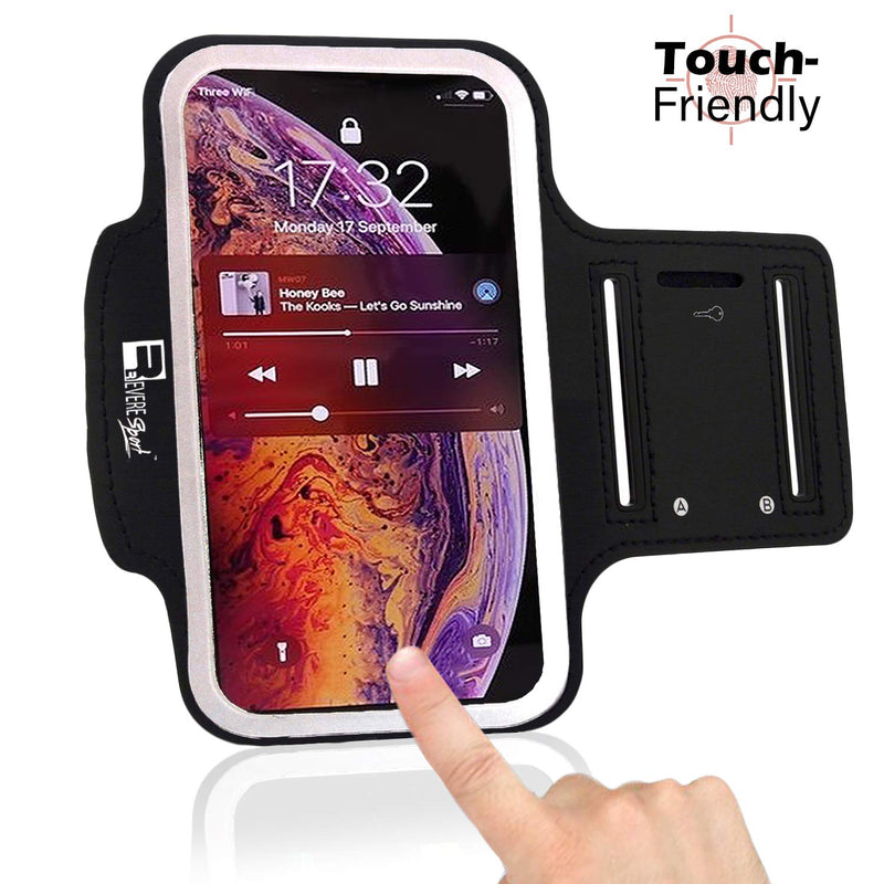 RevereSport iPhone 11 Pro Running Armband. Sports Phone Case Holder for Runners and Gym Exercise (5.8") 5.8" - iPhone 11 Pro