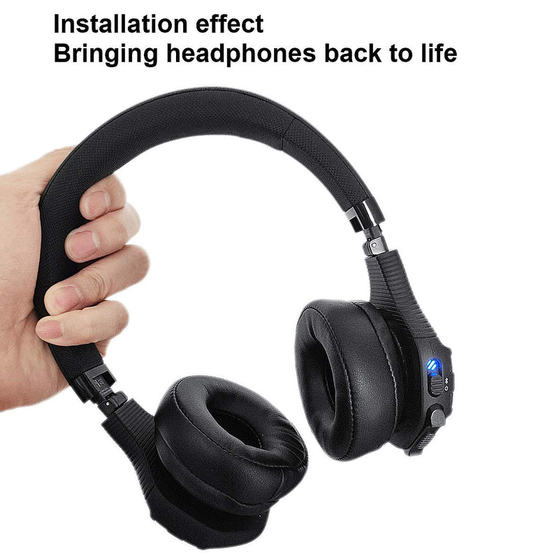 [AUSTRALIA] - Defean Upgrade Replacement Potein Leather Ear Pads UA Sport Wireless Train Earpads Cushion Compatible with JBL UA Sport Wireless Train Bluetooth Headphones 