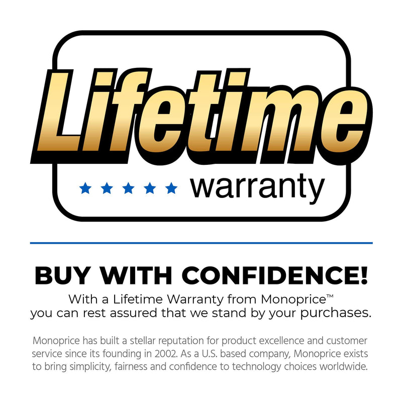 Monoprice DisplayPort 1.1 to HDTV Cable - 6 Feet - Black