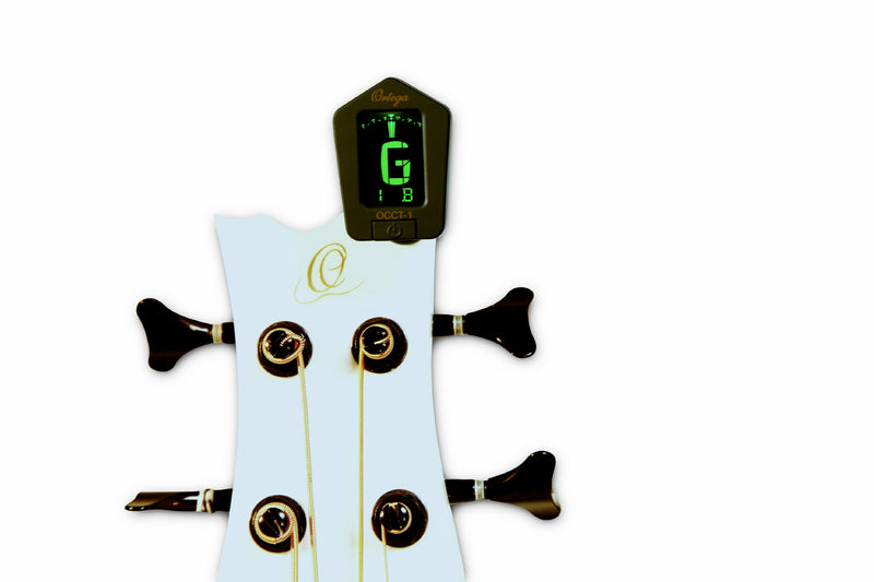 Ortega Guitars OCCT-1BK Clip-on Tuner, 360° Rotating