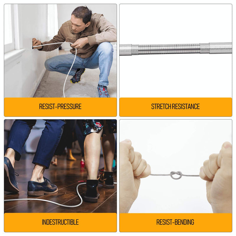 RUIPRO HDMI Ultra Thin Fiber Optic Cable 6ft 4K 60Hz HDMI 2.0b Cable High Speed 18Gbps HDMI Cord Support HDR10 HDCP2.2 YUV4:4:4 2m RUIPRO-X 4K Fiber 2m