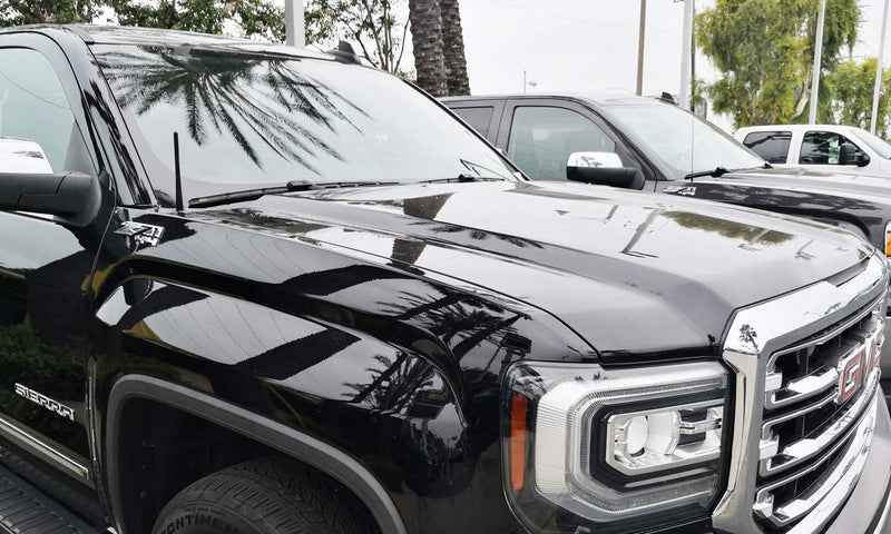 [AUSTRALIA] - iJDMTOY 7-Inch Matte Black Metal Short Radio Antenna Topper Compatible with Chevrolet Silverado GMC Sierra 1500 2500 3500 Colorado Canyon, etc 