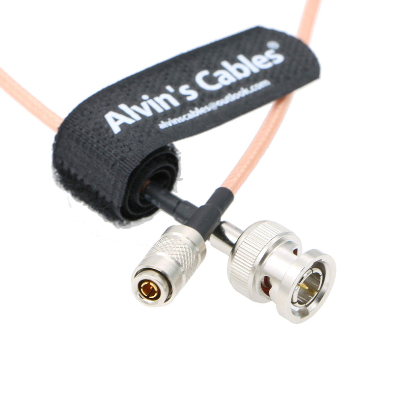 Alvin's Cables DIN 1.0 2.3 Mini BNC to BNC Male HD SDI 6G Double Shield Cable for Blackmagic HyperDeck Shuttle Easier to Plug and Unplug