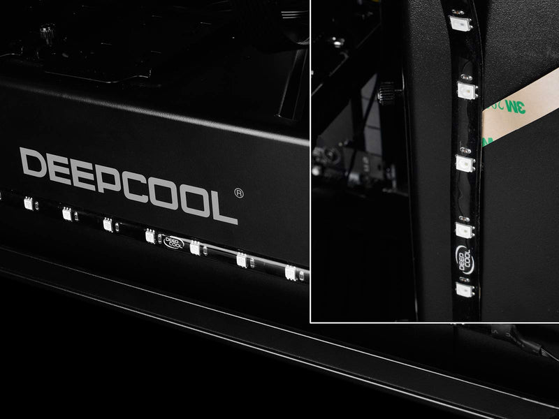 [AUSTRALIA] - DEEPCOOL RGB 200EX RGB LED Strip, SYNC Controlled via 12V RGB 4-pin Header on Motherboard, SYNC with Other 12V RGB Devices 