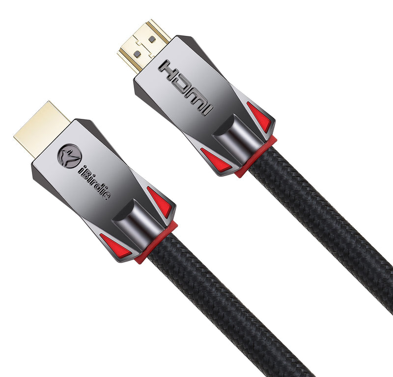 4K HDR HDMI Cable 30 Feet, 18Gbps 4K 60Hz HDR10, 1440p 144Hz, HDCP 2.2 and ARC, High Speed Ultra HD Cord 24AWG 30Feet Pure Copper HDMI Cable