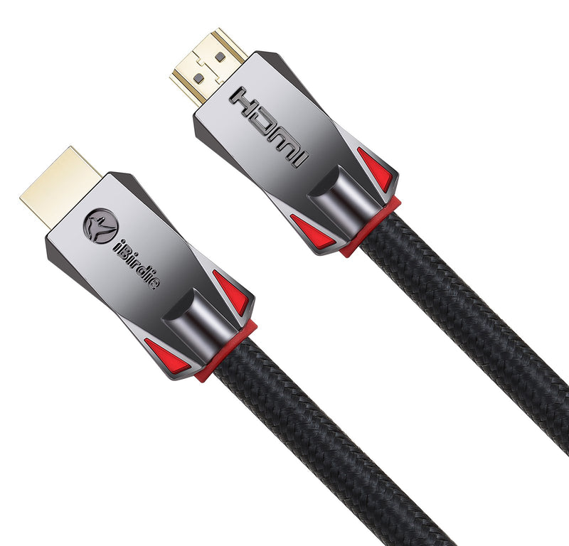 4K HDR HDMI Cable 10 Feet, 18Gbps 4K 120Hz, 4K 60Hz(4:4:4, HDR10, HDCP 2.2) 1440p 144Hz and ARC, High Speed Ultra HD Cord 26AWG Pure Copper HDMI Cable