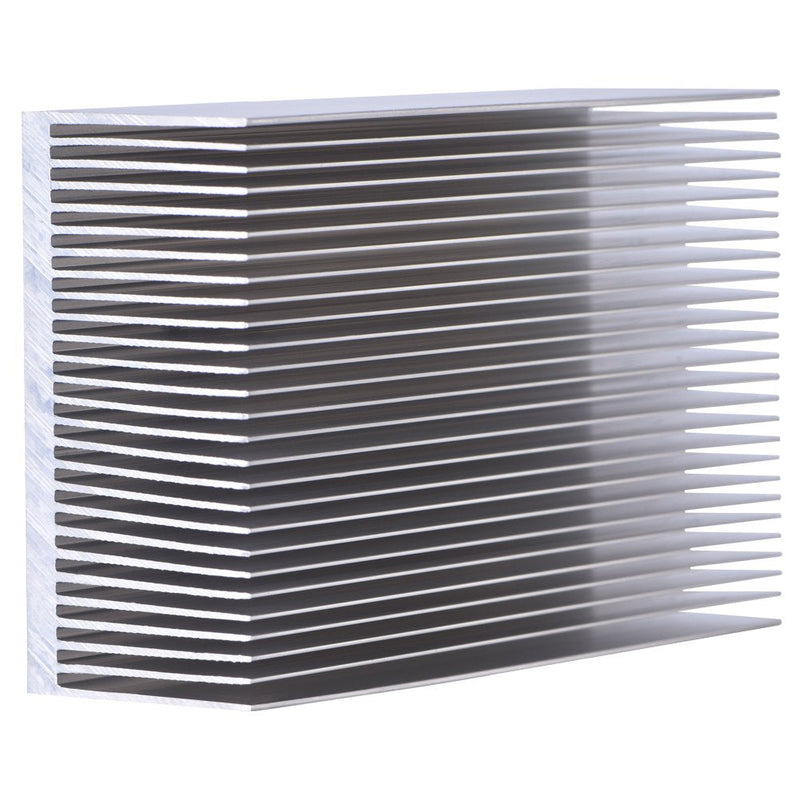 Aluminum Heat Sink, Heatsink Module Cooler Fin for High Power Led Amplifier Transistor Semiconductor Devices with 23 pcs Fins 3.93"(L) x 2.71"(W) x 1.41"(H) / 100mm (L) x 69mm(W) x 36mm(H)