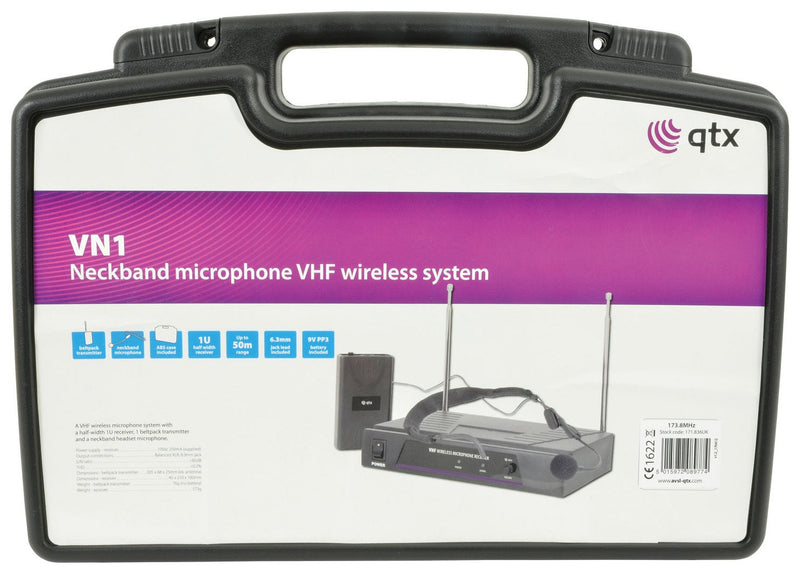 Wireless Headset Microphone System Ideal For Aerobics, Churches & Schools