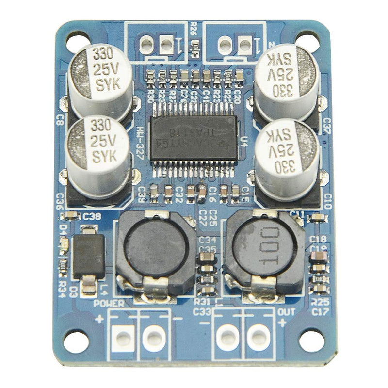 XINGYHENG 2Pcs TPA3118 Single Channel Digital Audio Power Amplifier Board Module 1X60W DC 12V-24V Converter for Audio System DIY Speakers