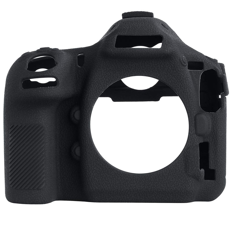 Easy Hood Camera Case for Nikon D850 Soft Silicone Rubber Camera Protective Body Case Skin for Nikon D850 Camera Bag Protector Cover (Black) Black