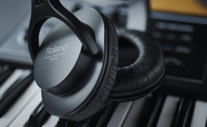 Roland Rh-5 Headphones for Everyday Music Making And Audio Playback Electronic Instrument Headphones