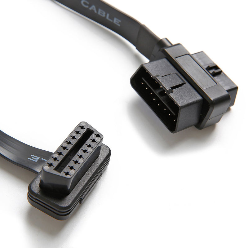 bbfly-A9 OBD II OBD2 16 Pin Splitter Extension 1x Male and 2X Female Extension Cable Adapter (2FT/60CM) 1 Pack