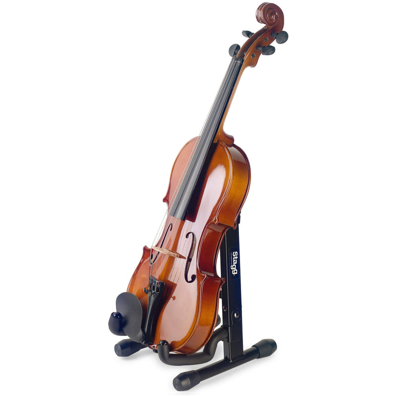 Stagg SUVM-A100BK Foldable"A" Stand for Ukuleles, Mandolins and Violins Original Version