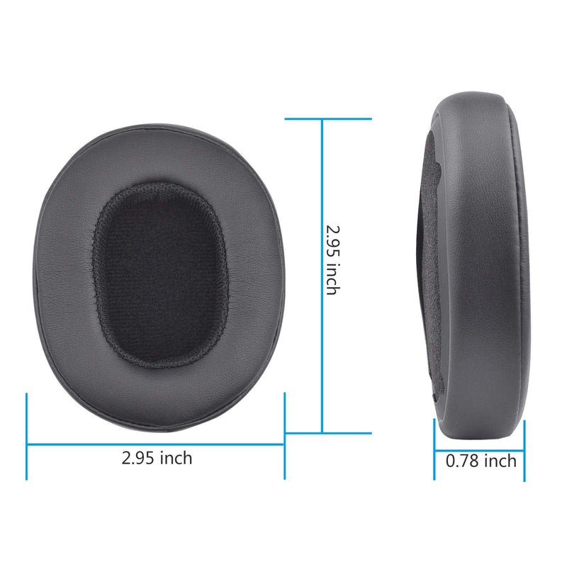 Crusher Cushion Ear Pads Foam Earpads Replacement for Skullcandy Crusher Wireless, Hesh 3 Wireless Over-Ear Headphone