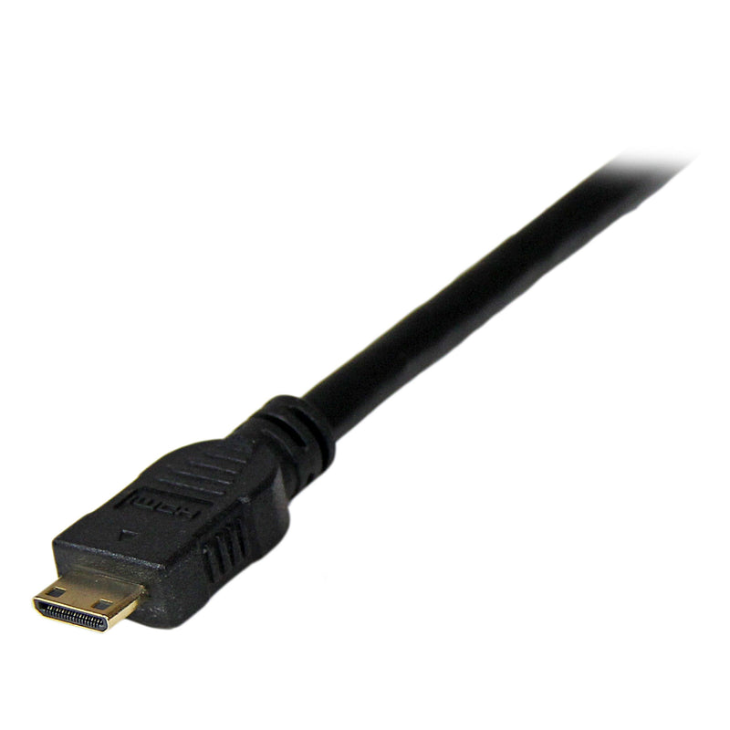 StarTech.com 1m Mini HDMI to DVI-D Cable - M/M - 1 Meter Mini HDMI to DVI Cable - 19 pin HDMI (C) Male to DVI-D Male - 1920x1200 Video (HDCDVIMM1M) Black 3 ft / 1m