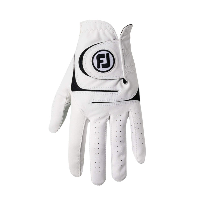 Men's WeatherSof 2-Pack Golf Glove White Cadet Small, Worn on Left Hand