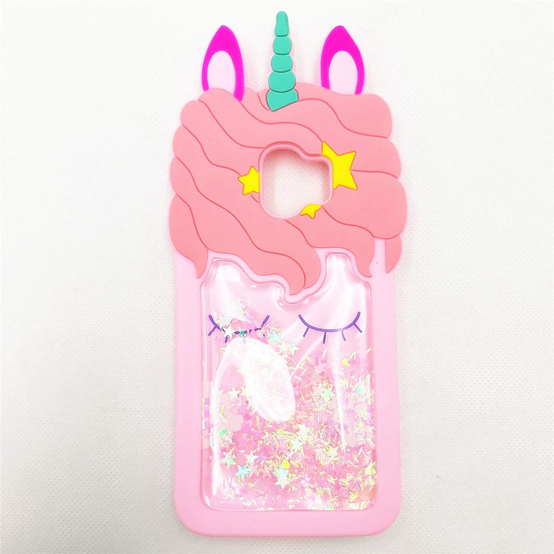 for Galaxy Note 20 Ultra Case Cute Samsung Note 20 Ultra Case Quicksand Unicorn 3D Cartoon Soft Silicone Rubber Cover Women Teen Girls Phone Cases Samsung Galaxy Note 20 Ultra (Galaxy Note 20 Ultra)