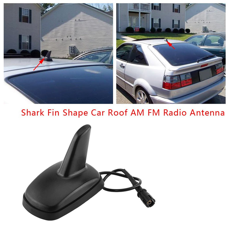 [AUSTRALIA] - Akozon Antenna Shark Fin Shape Car Roof Sport Style Aerial for Golf MK4 MK5 MK MK2 MK3 MK3 for Skoda Fabia 2000-2004 Superb 2002-2007 ROOMSTER 2006-2007 