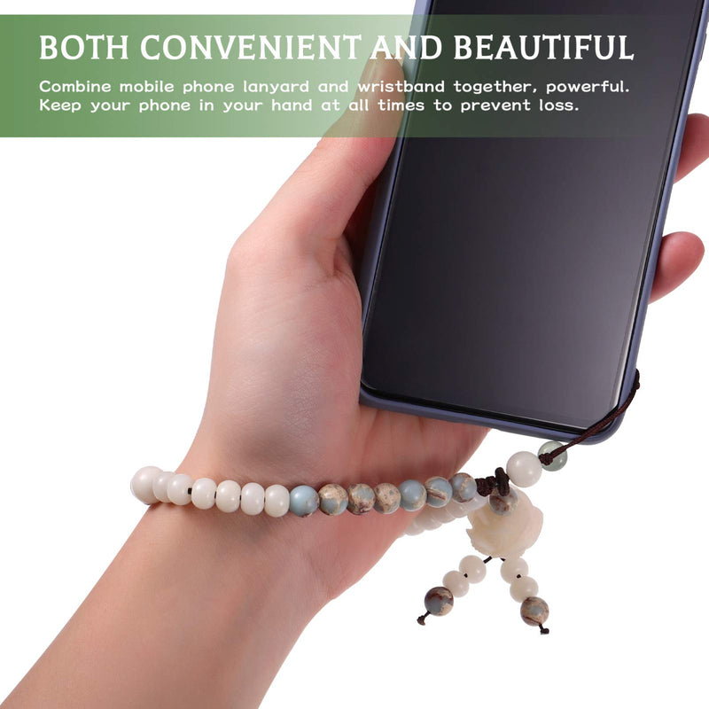 UKCOCO Cell Phone Lanyard Strap Hand Made Hand Wrist Lanyard Anti-Lost Short Lanyard for Phone Keys MP3 MP4